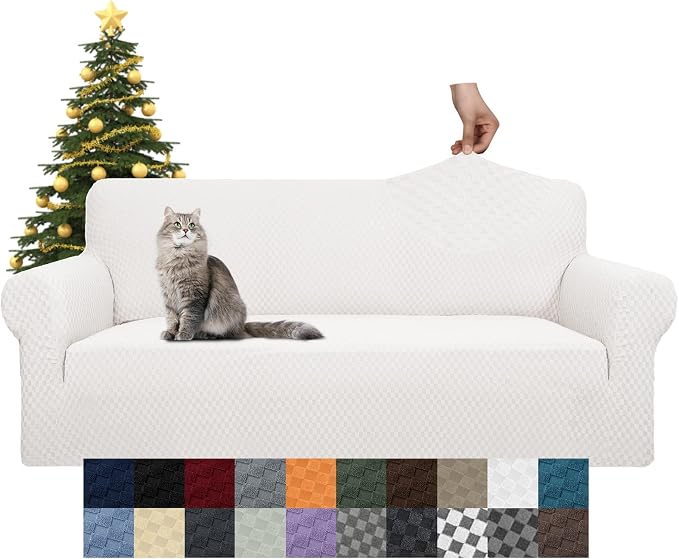YEMYHOM Couch Cover Latest Jacquard Design High Stretch Sofa Covers - Image 8