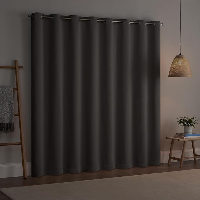 Eclipse Darrell Thermaweave Blackout Grommet Extra Wide 84" x 100" Sliding - Image 5