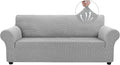 Asnomy Couch Covers for 3 Cushion Couch Stretch Sofa Covers Slipcovers by Asnomy