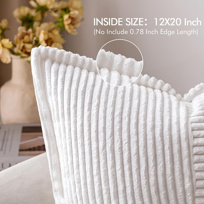 MIULEE Decorative Lumbar Throw Pillow Covers - Image 2