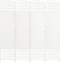 HOMCOM 4 Panel Room Divider, Folding Privacy Screen, 5.6' Room Separator by HOMCOM