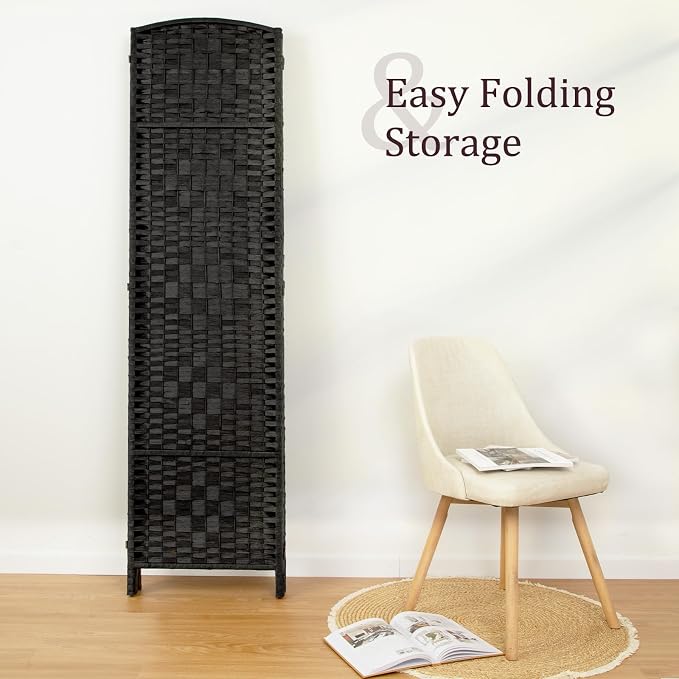 Rose Home Fashion 6 ft Tall Room Divider, Room Dividers and Folding Privacy - Image 5