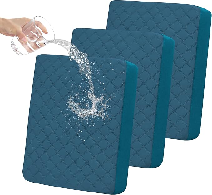 Easy-Going Waterproof Couch Cushion Covers, Non-Slip Leakproof Sofa Seat by Easy-Going