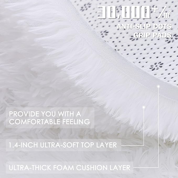 OLANLY 2x4 Machine Washable Runner Rugs - Image 6