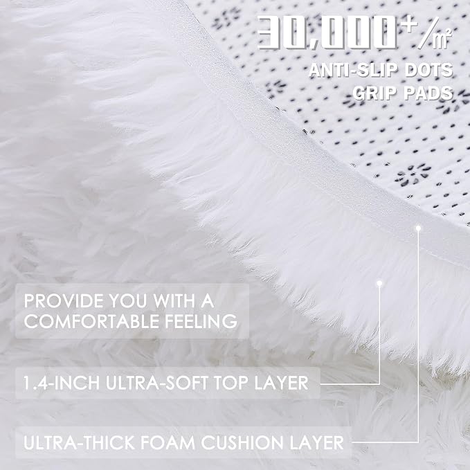 OLANLY 2x8 Machine Washable Runner Rugs - Image 6