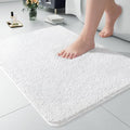 LOCHAS Luxury Bathroom Rug Shaggy Bath Mat 24 x 17 Inch, Washable Non Slip Bath by LOCHAS