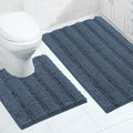 Turquoize Bathroom Rugs Set Non-Slip Bath Mats by Turquoize