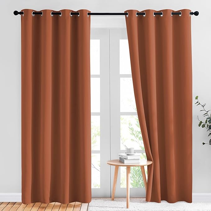 NICETOWN Living Room Curtains for Windows 84 inch Long by NICETOWN
