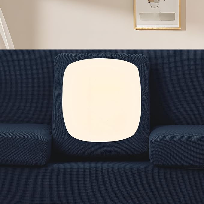 U-NICE HOME 2 Pieces Chair Covers Stretch Couch Cover Sofa Cover Washable Chair - Image 3