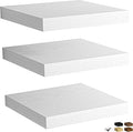 Fun Memories Rustic Floating Wall Shelves, Wall Mounted Wood Storage & Display by FunMemories
