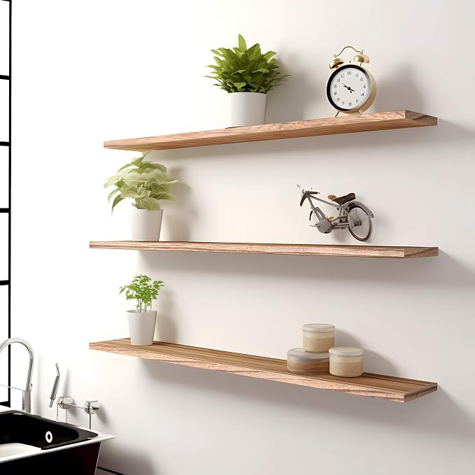 PHPH 36 Inch Wood Floating Shelves - Image 5