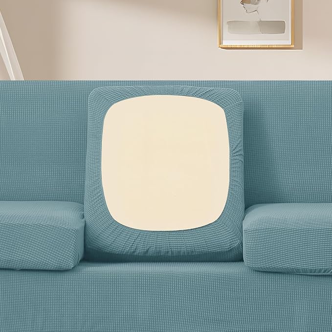 U-NICE HOME 4 Pieces Oversized Stretch Couch Cover Sofa Cover Washable Slipcover - Image 3