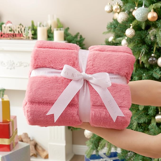 Cozy Bliss Faux Fur Throw Blanket - Image 4