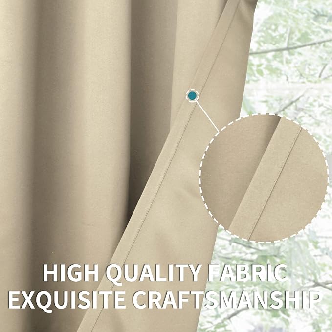 BGment Room Darkening Curtains 96 Inches Long - Image 7