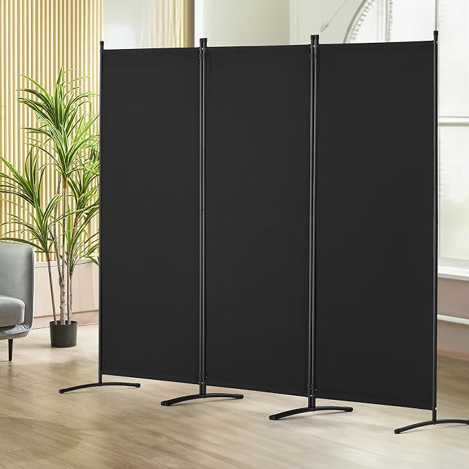 VEVOR Room Divider, 3 Panel Room Dividers and Folding Privacy Screens, Fabric - Image 8