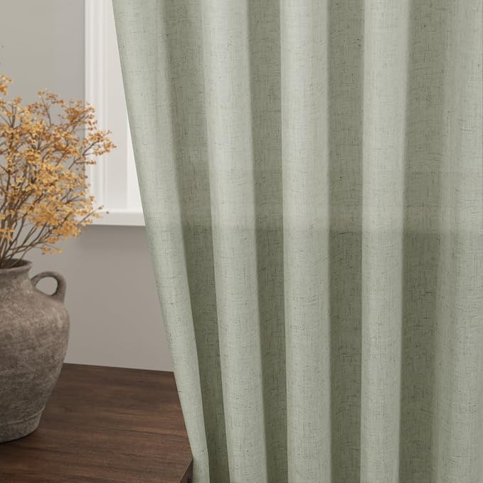 Sage Curtains 94 inches Long 2 panels - Image 2