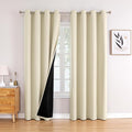 ChrisDowa 100% Blackout Curtains 72 inch Long by ChrisDowa