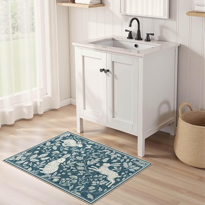 Vintage Living Room Area Rug 2x3 - Image 3