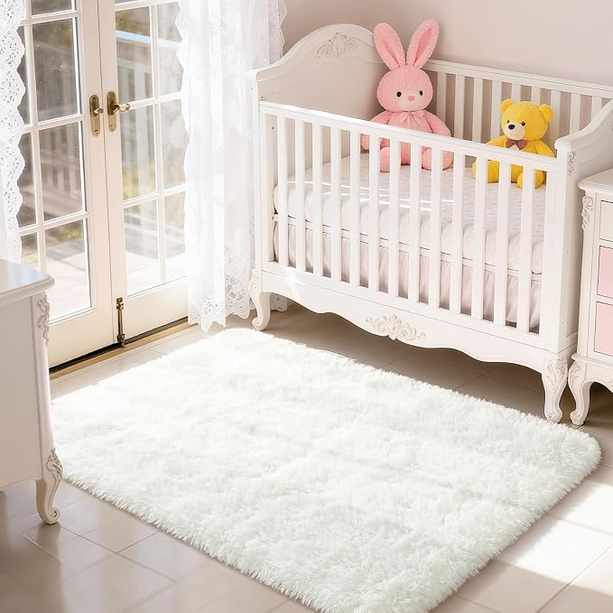 Merelax Soft Modern Indoor Shaggy Area Rug - Image 2