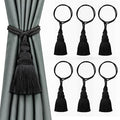 Fenghuangwu 6 Pack Curtain Tie Backs Rope Tassels by fenghuangwu