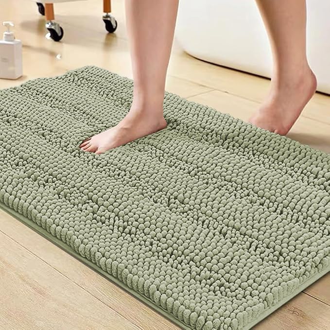 Turquoize Luxury Chenille Bath Rug by Turquoize