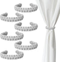 Ptwola 6 Pack Braided Curtain Tiebacks Boho Elegant Rustic Curtain Holdbacks by Unknown