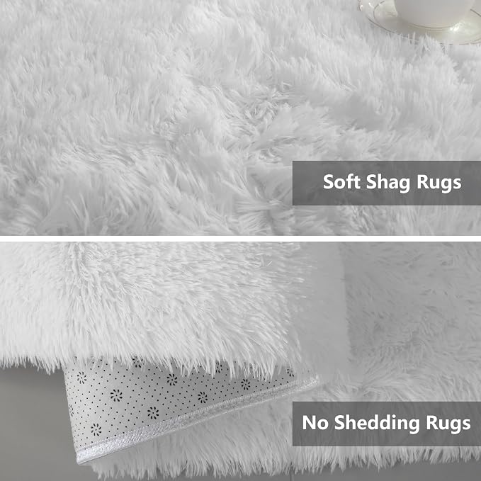 9X12 Large Area Rugs for Living Room Bedroom, Soft Fluffy Indoor Carpet Nursery - Image 7
