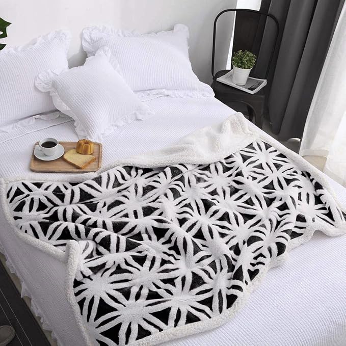LOMAO Sherpa Fleece Blanket Fuzzy Soft Throw Blanket Dual Sided Blanket - Image 7