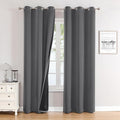 ChrisDowa 100% Blackout Curtains 72 inch Long by ChrisDowa