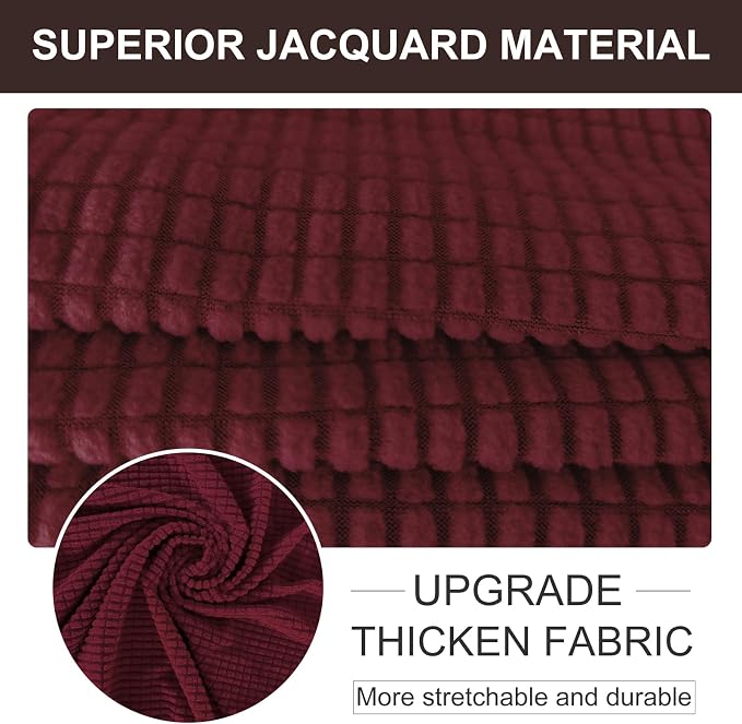 U-NICE HOME Stretch Couch Cover Sofa Cover Washable Sofa Slipcover Furniture - Image 4