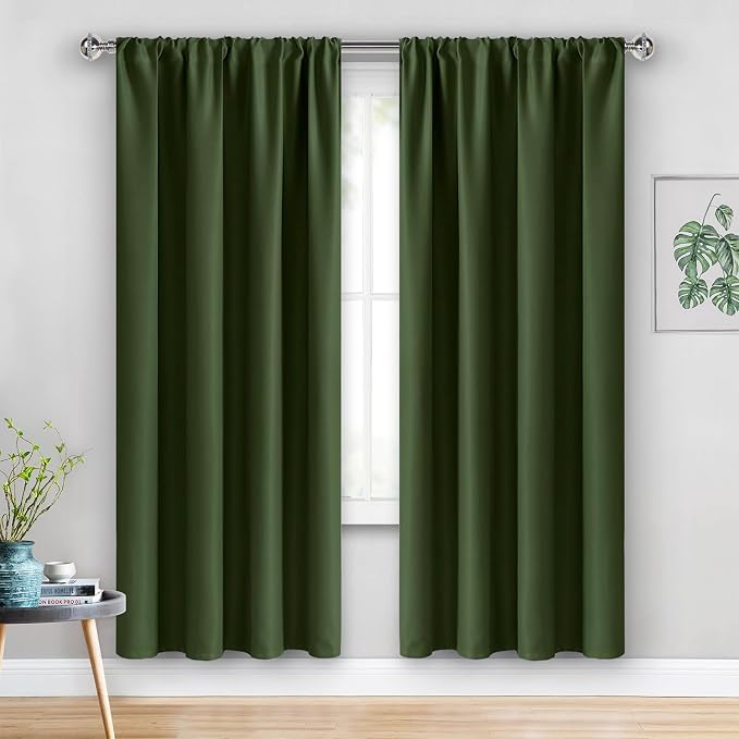 JIUZHEN Blackout Curtains for Bedroom– Thermal Insulated, Noise Reducing Room - Image 7