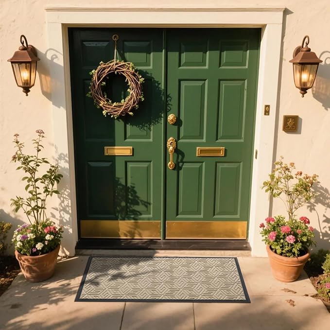 Yimobra Large Door Mat 47x24, All-Weather Waterproof Outdoor Mats - Image 6