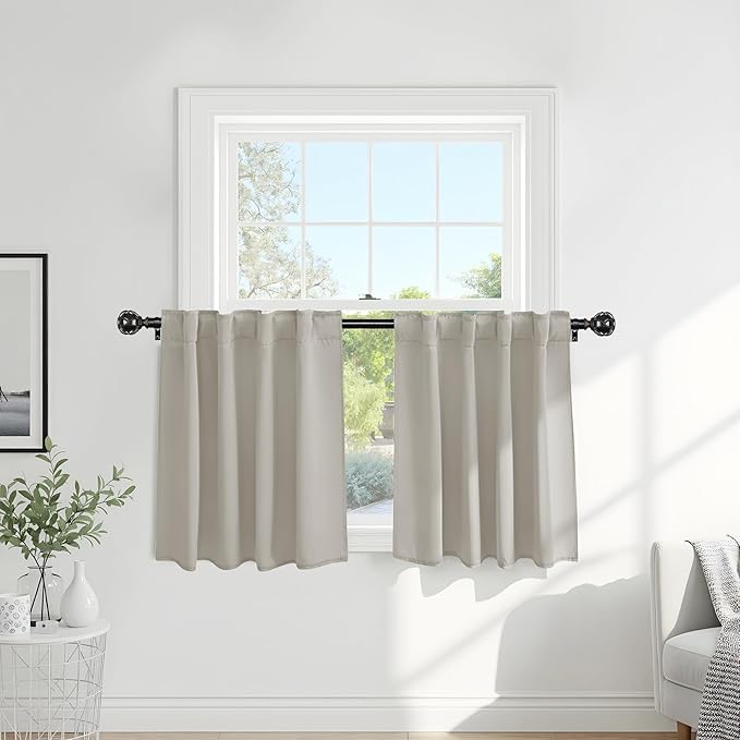 PONY DANCE Cream Draperies & Curtains by PONYDANCE