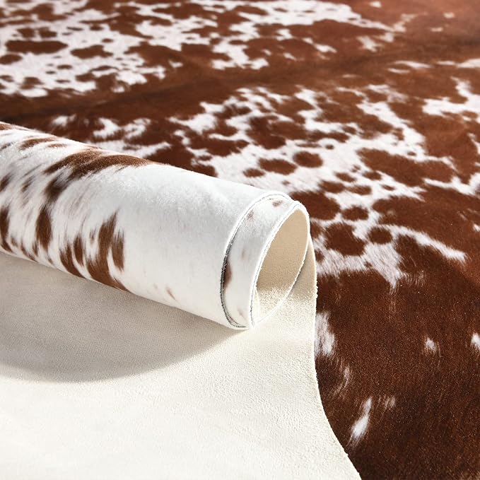 Easycozy Faux Cowhide Large Cow Print Rug - Image 3