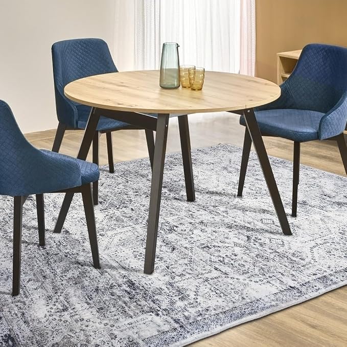 Area Rug 3×5, Vintage Boho Rug, Ultra-Soft Low Pile, Non Slip, Stain Resistant - Image 6