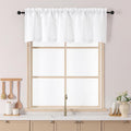 Chyhomenyc White Valance for Windows by Chyhomenyc