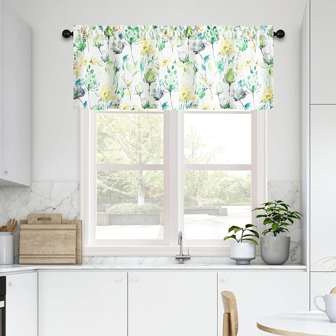 Leeva Faux Linen Window Valance - Image 2