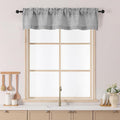 Chyhomenyc Gray Valance for Windows by Chyhomenyc
