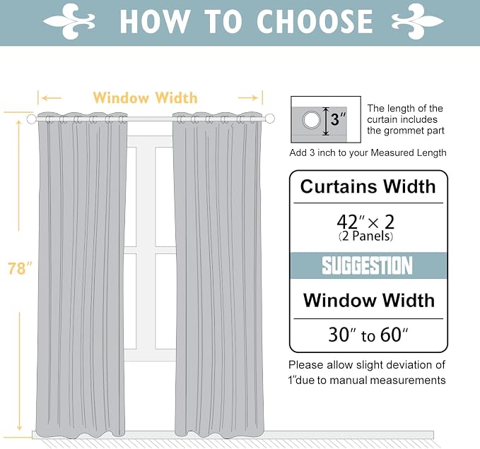 ChrisDowa 100% Blackout Curtains 78 inch Long - Image 5
