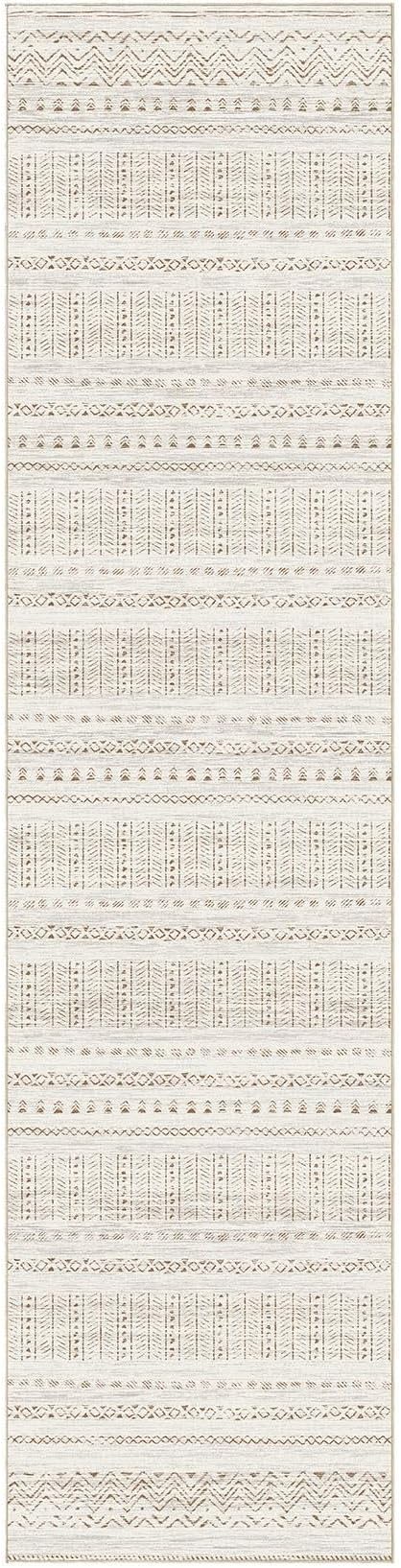 cotiled Hallway 2.6x10 Runner Rugs: Washable Boho Rugs - Image 8