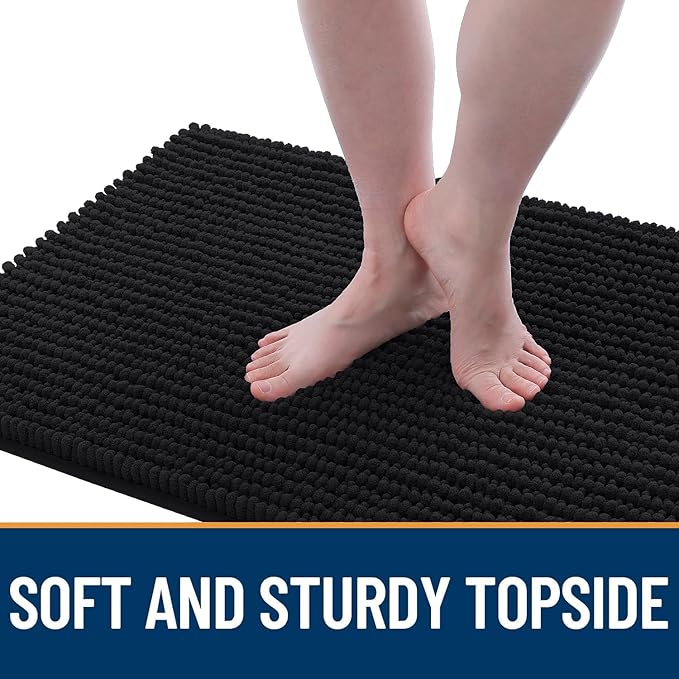 OLANLY Dog Door Mat for Muddy Paws 70x46, Ultra Absorbent Chenille Mud Doormat - Image 3