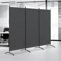 3 Panel Room Divider 6 Ft Folding Screen Room Dividers by Kecreque