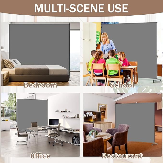 Single Panel Room Divider/Privacy Screen - Image 6