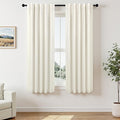 Pitalk Nursery Curtains for Girls Room Linen Black Out Back Tab Rod Pocket by Pitalk