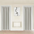 JIUZHEN Blackout Doorway Curtains 80 inch Length by JIUZHEN