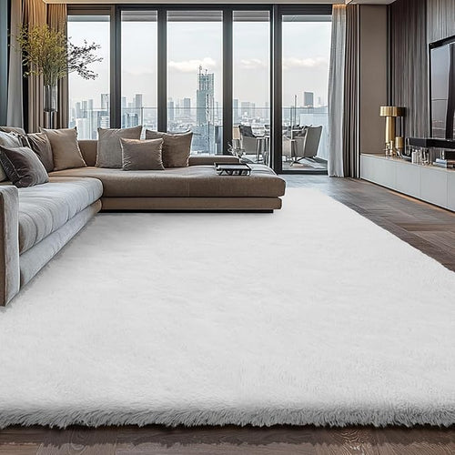 10X14 Large Area Rugs for Living Room Bedroom, Soft Fluffy Indoor Carpet by Boshengya
