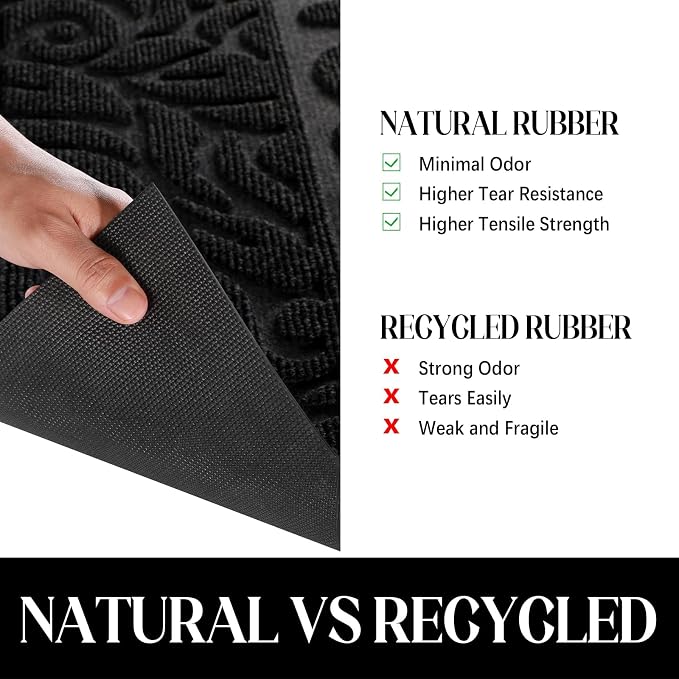 Yimobra Large Welcome Mat 47x32, Waterproof Non-Slip Outdoor Mats - Image 4