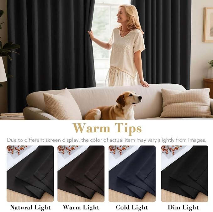 H.VERSAILTEX Blackout Curtains for Bedroom Thermal Insulated Living Room - Image 6