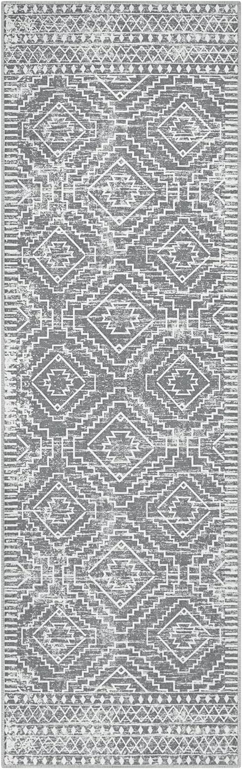 Wonnitar Moroccan 2'6"x8' Washable Kitchen Runner Rug - Image 7