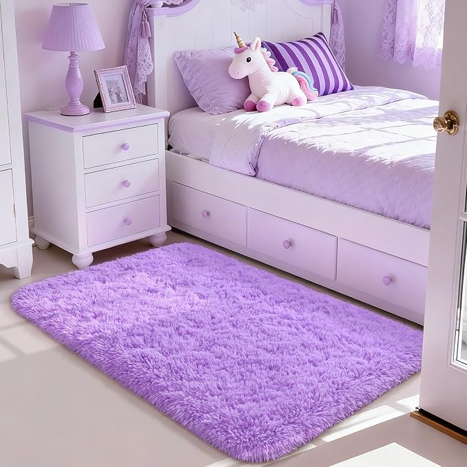 Merelax Soft Modern Indoor Shaggy Area Rug - Image 3